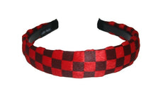 Load image into Gallery viewer, Checked Hair Band (Various Colours)