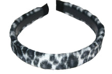 Load image into Gallery viewer, Animal Print Furry Hair Band (Various Colours)