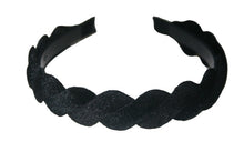 Load image into Gallery viewer, Black Velvet Hair Bands (Various Styles)
