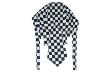 Load image into Gallery viewer, Black and White Checked Zandana